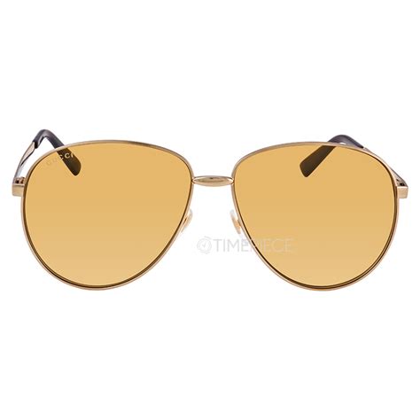 gucci gg0138s sunglasses|Gucci™ GG0138S Aviator Sunglasses .